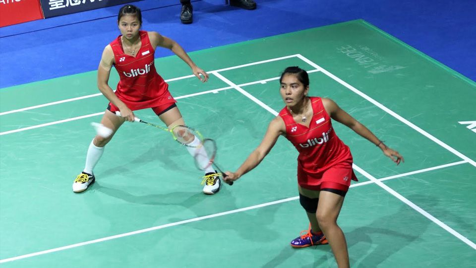 Greysia Polii dan Nitya Krishinda Maheswari Copyright: &copy; Humas PBSI